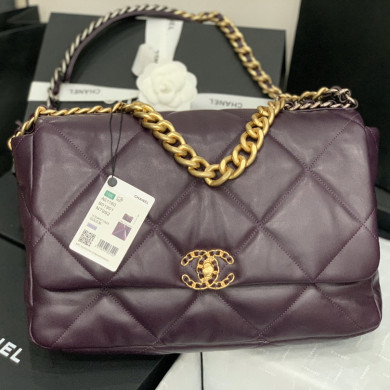 AS1162 chanel 19 maxi flap bag, CHANEL HANDBAGS