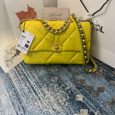AS1161 chanel 19 large flap bag, CHANEL HANDBAGS