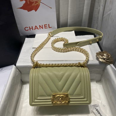 A67085, Small BOY CHANEL Handbag, Calfskin