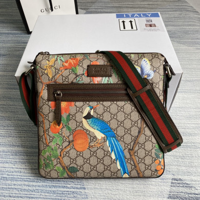 406408 Gucci Tian GG Supreme messenger