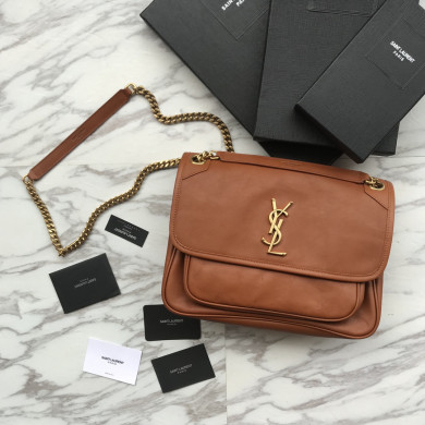 498894 NIKI MEDIUM IN VINTAGE LEATHER, YSL Saint Laurent