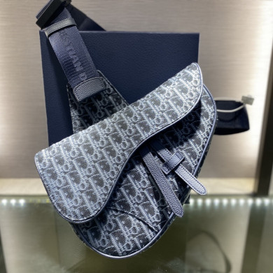 SADDLE BAG, Dior Oblique Jacquard, DIOR