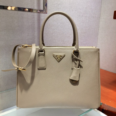 Medium Saffiano Leather Prada Galleria Bag, 1BA274