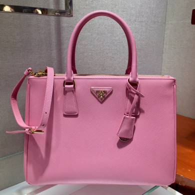 Medium Saffiano Leather Prada Galleria Bag, 1BA274