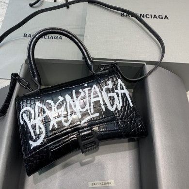 HOURGLASS SMALL TOP HANDLE BAG, Balenciaga Bag