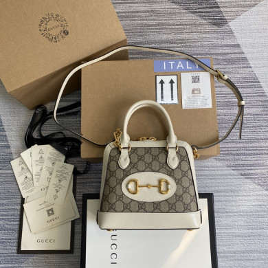 640716  Gucci Horsebit 1955 mini top handle bag, gucci Top Handle Bags for Women