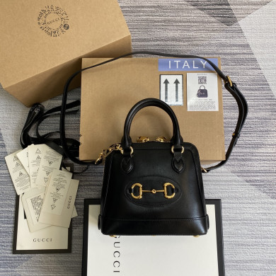 640716  Gucci Horsebit 1955 mini top handle bag, gucci Top Handle Bags for Women