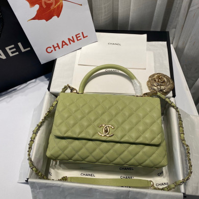 Flap Bag with Top Handle, CHANEL Handbags