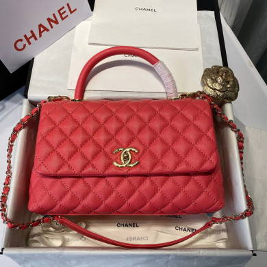 Flap Bag with Top Handle, CHANEL Handbags