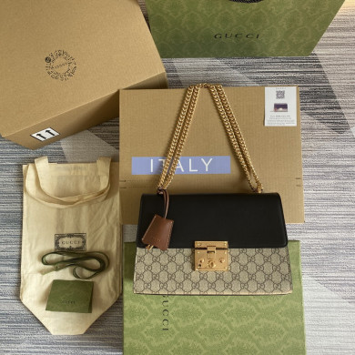 Gucci Padlock medium GG shoulder bag, 409486