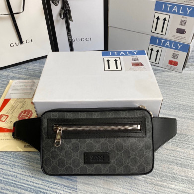 474293, Soft GG Supreme belt bag, Gucci Men's Belt Bag