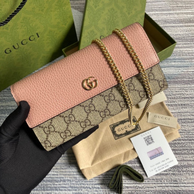 546585 GG Marmont chain wallet,  GUCCI Continental for Women