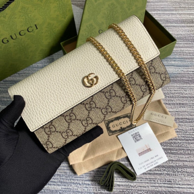 546585 GG Marmont chain wallet,  GUCCI Continental for Women