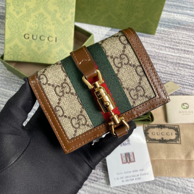 645536 Jackie 1961 card case wallet, gucci Card Holders & Coin Cases for Women
