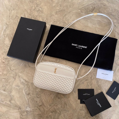 648990 VICTOIRE CAMERA BAG IN QUILTED LAMBSKIN, YSL Saint Laurent