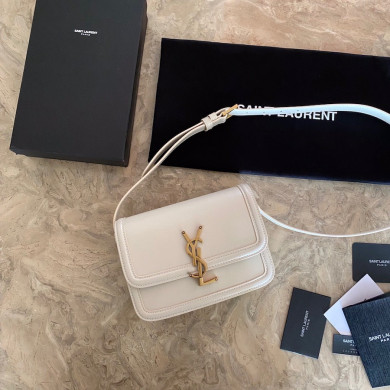 634306 SOLFERINO MEDIUM SATCHEL IN BOX SAINT LAURENT LEATHER, YSL Saint Laurent