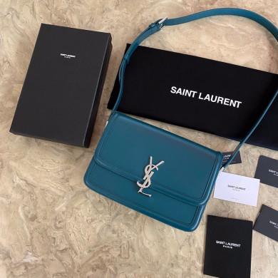 634305 SOLFERINO MEDIUM SATCHEL IN BOX SAINT LAURENT LEATHER, YSL Saint Laurent