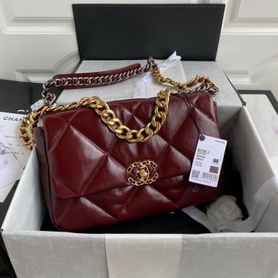 AS1161 chanel 19 large flap bag, CHANEL HANDBAGS