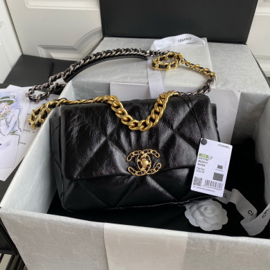 AS1160 chanel 19 small flap bag, CHANEL HANDBAGS