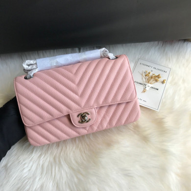 A01112, Classic Handbag, Chanel handbag, Grained Calfskin / caviar