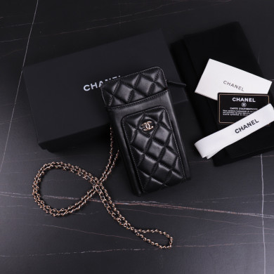 clutch with chain, CHANEL SMALL LEATHER GOODS