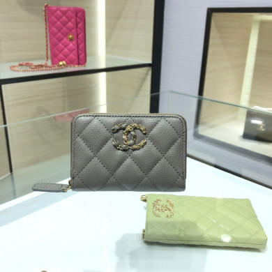Chanel 19 zipped coin purse, CHANEL