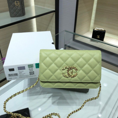 wallet on chain, CHANEL SMALL LEATHER GOODS
