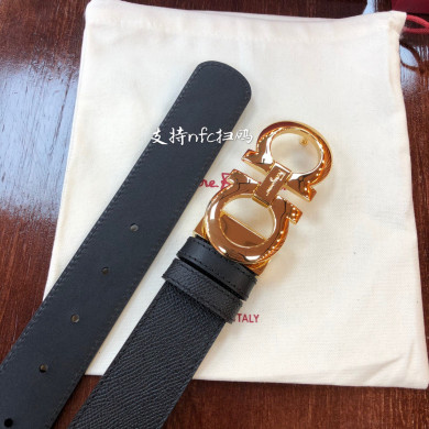 REVERSIBLE AND ADJUSTABLE GANCINI BELT, Salvatore Ferragamo