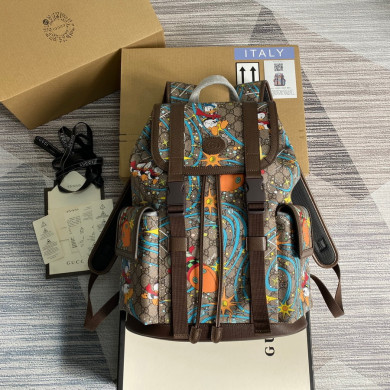645051 Disney x Gucci Donald Duck medium backpack