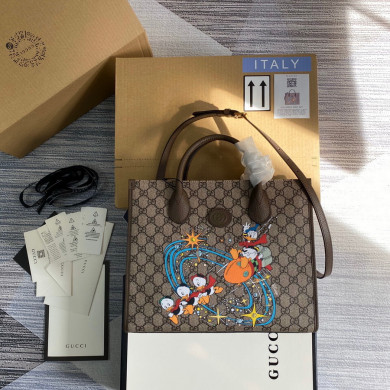 648134 Disney x Gucci Donald Duck tote bag