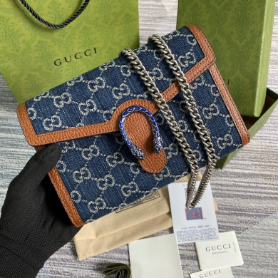 401231 Dionysus GG Supreme chain wallet, GUCCI Chain Wallets for Women