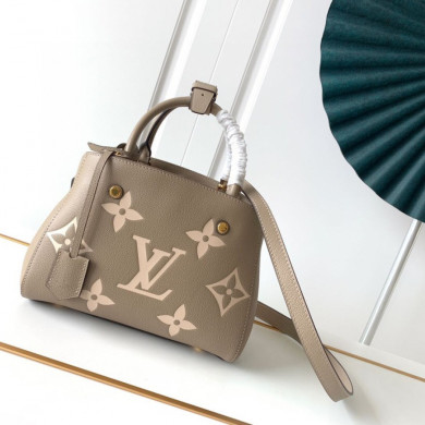 M45489  MONTAIGNE BB, LOUIS VUITTON LV HANDBAG