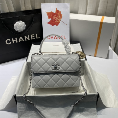 A92236, Small Flap Bag with Top Handle