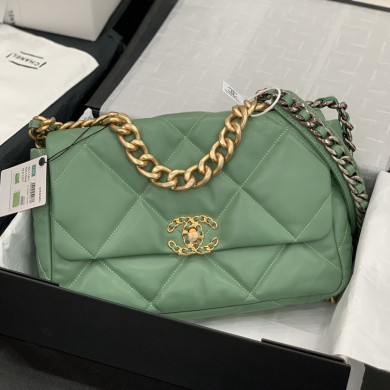 AS1161 chanel 19 large flap bag, CHANEL HANDBAGS