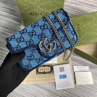476433 GG Marmont Multicolor super mini bag