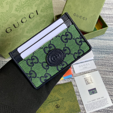 659601 GG Multicolor card case wallet