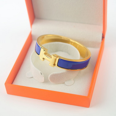 Hermes Bracelets & Bangles Stainless Steel, Perimeter 17cm, width 12mm, thick 3mm