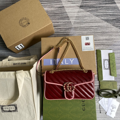 443497 GG Marmont small shoulder bag