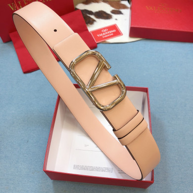 REVERSIBLE VLOGO SIGNATURE BELT IN GLOSSY CALFSKIN 40MM