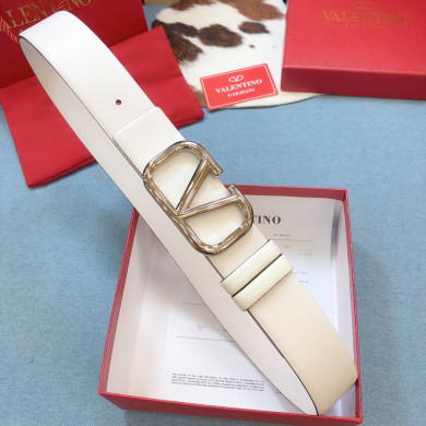 REVERSIBLE VLOGO SIGNATURE BELT IN GLOSSY CALFSKIN 40MM