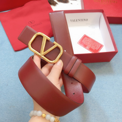 REVERSIBLE VLOGO SIGNATURE BELT IN GLOSSY CALFSKIN 40MM