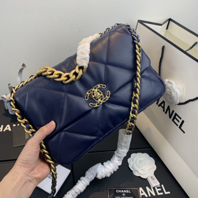 AS1161 chanel 19 large flap bag, CHANEL HANDBAGS