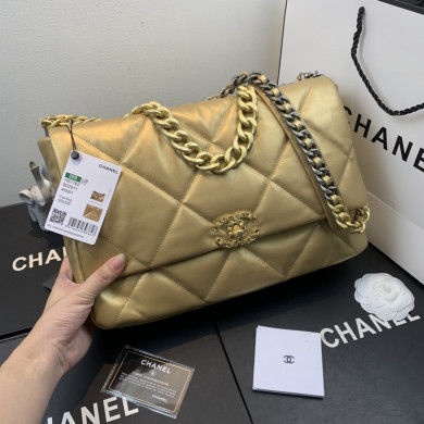AS1162 chanel 19 maxi flap bag, CHANEL HANDBAGS