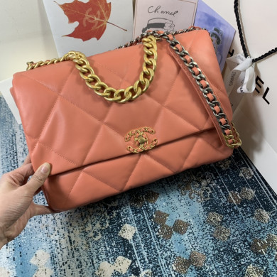AS1162 chanel 19 maxi flap bag, CHANEL HANDBAGS