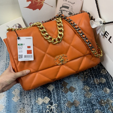 AS1162 chanel 19 maxi flap bag, CHANEL HANDBAGS