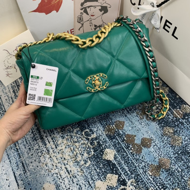 AS1161 chanel 19 large flap bag, CHANEL HANDBAGS