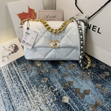 AS1161 chanel 19 large flap bag, CHANEL HANDBAGS