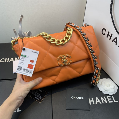 AS1161 chanel 19 large flap bag, CHANEL HANDBAGS