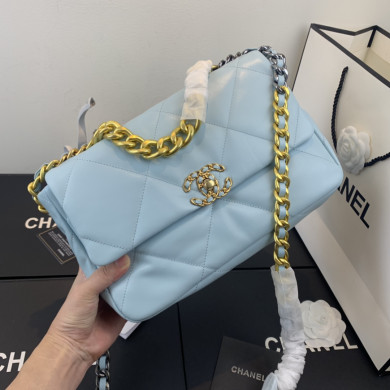 AS1161 chanel 19 large flap bag, CHANEL HANDBAGS