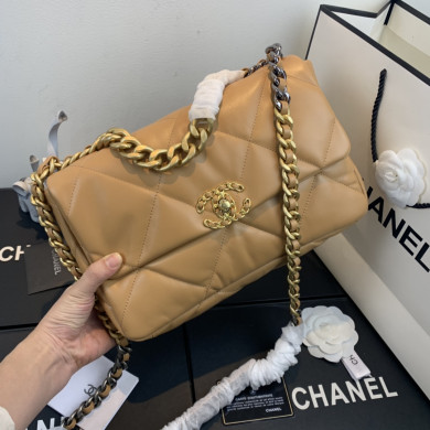 AS1161 chanel 19 large flap bag, CHANEL HANDBAGS